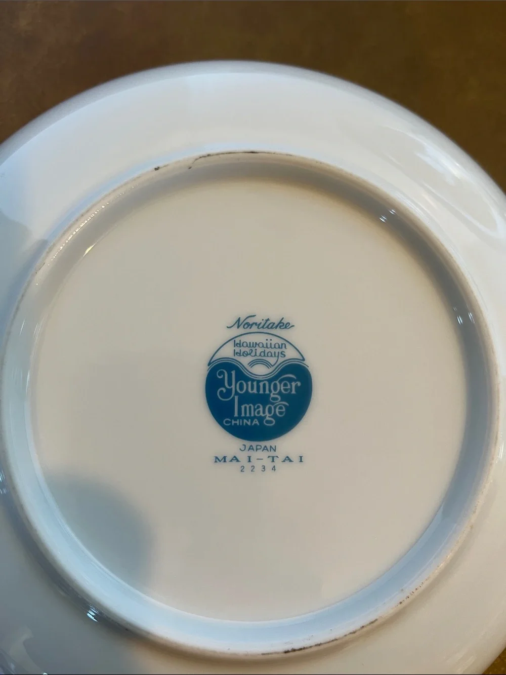 Noritake Hawaiian Holiday Mai-Tai Pattern Younger Image Japan